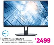 Dell 22" LED Monitor SE2219H