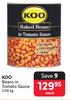 Koo Beans In Tomato Sauce-3.06Kg