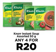 Knorr Instant Soup Assorted-For Any 4 x 50g