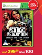 Xbox 360 Red Dead Redemption Game Of The Year Edition