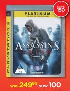 PS3 Assassins Creed