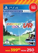 PS4 Every Body's Golf VR