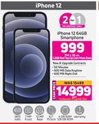 Apple iPhone 12 64GB Smartphone-Each
