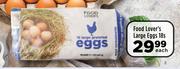 Food Lover's Large Eggs-18s Each