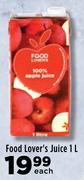Food Lover's Juice-1L Each