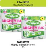 Twinsaver Mighty Big Roller Towel-For 2 x 2's