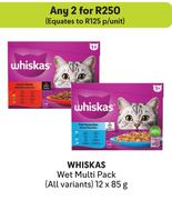 Whiskas Wet Multi Pack (All Variants)-For Any 2 x 12 x 85g