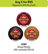 Kiwi Shoe Polish (All Variants)-For Any 3 x 50ml