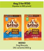 Beeno Dog Biscuits (All Variants)-For Any 2 x 800g