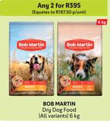 BOB Martin Dry Dog Food (All Variants)-For Any 2 x 6kg