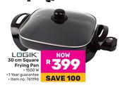 Logik 30cm Square Frying Pan