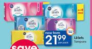 Lil-Lets Tampons-Per Pack