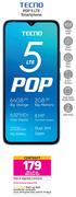 Tecno Pop 5 LTE Smartphone-On Red Flexi 130