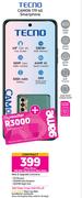 Tecno Camon 17P 4G Smartphone-On 1GB Red Top Up Core More Data