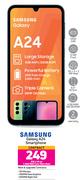 Samsung Galaxy A24 Smartphone-On 1.2GB Red Core More Data