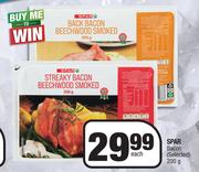 Spar Bacon (Selected)-200g Each