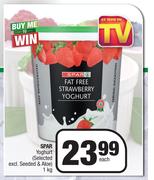 Spar Yoghurt (Selected Excl.Seeded & Aloe)-1Kg Each
