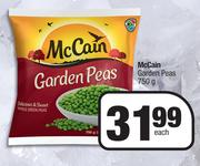 McCain Garden Peas-750g Each