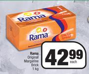 Rama Original Margarine Brick-1Kg Each