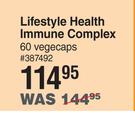 Lifestyle Health Immune Complex 60 Vegecaps