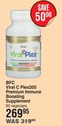 BFC Viral C Plex 200 Premium Immune Boosting Supplement 60 Vegecaps