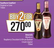 Amarula Marula Or Raspberry Chocolate & African Baobab Cream Liqueur-For 2 x 750ml
