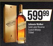 Johnnie Walker Gold Label Reserve Scotch Whisky-750ml