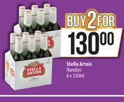 Stella Artois Handies-For 2 x 6 x 330ml