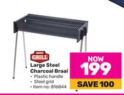 Expert Grill Large Steel Charcoal Braai