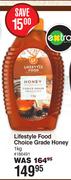 Lifestyle Food Choice Grade Honey-1kg