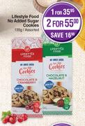 Lifestyel Food No Added Sugar Cokkies Assorted-For 1 x 135g