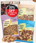 Gaby's Salted Peanuts & Raisins-1kg