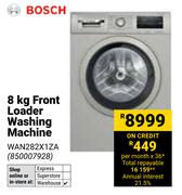 Bosch 8Kg Front Loader Washing Machine WAN282X1ZA