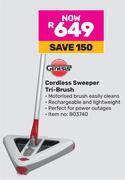 Genesis Cordless Sweeper Tri-Brush
