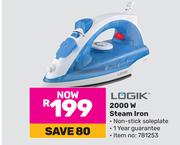 Logik 2000W Steam Iron