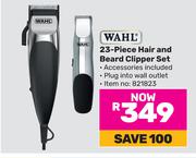 Wahl 23-Piece Hair And Beard Clipper Set