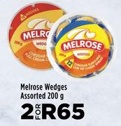 Melrose Wedges Assorted-For 2 x 200g