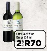 Coral Reef Wine Range-For 2 x 750ml 