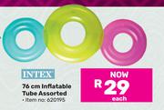Intex 76cm Inflatable Tube Assorted-Each