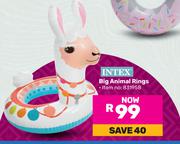 Intex Big Animal Rings