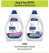 Omo Auto Detergent Liquid (All Variants)-For Any 2 x 3L
