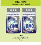 Omo Auto Washing Powder-For 2 x 4Kg