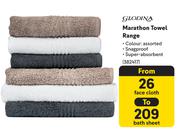 Glodina Marathon Towel Range (Face Cloth)