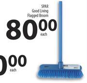 Spar Good Living Flagged Broom-Each