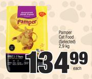 Pamper Cat Food (Selected)-2.9Kg Each