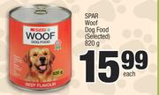 Spar Woof Dog Food (Selected)-820g Each