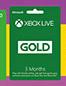 Xbox One Live Gold Cards 3 Month