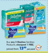 Stayfree Sanitary Products-Per Pack
