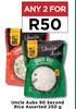 Uncle Aubs 90 Second Rice Assorted-For Any 2 x 250g