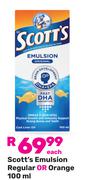 Scott's Emulsion Regular Or Orange-100ml